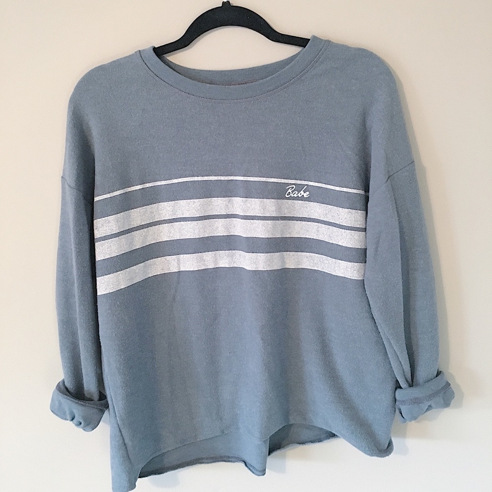“Babe” crew neck sweatshirt